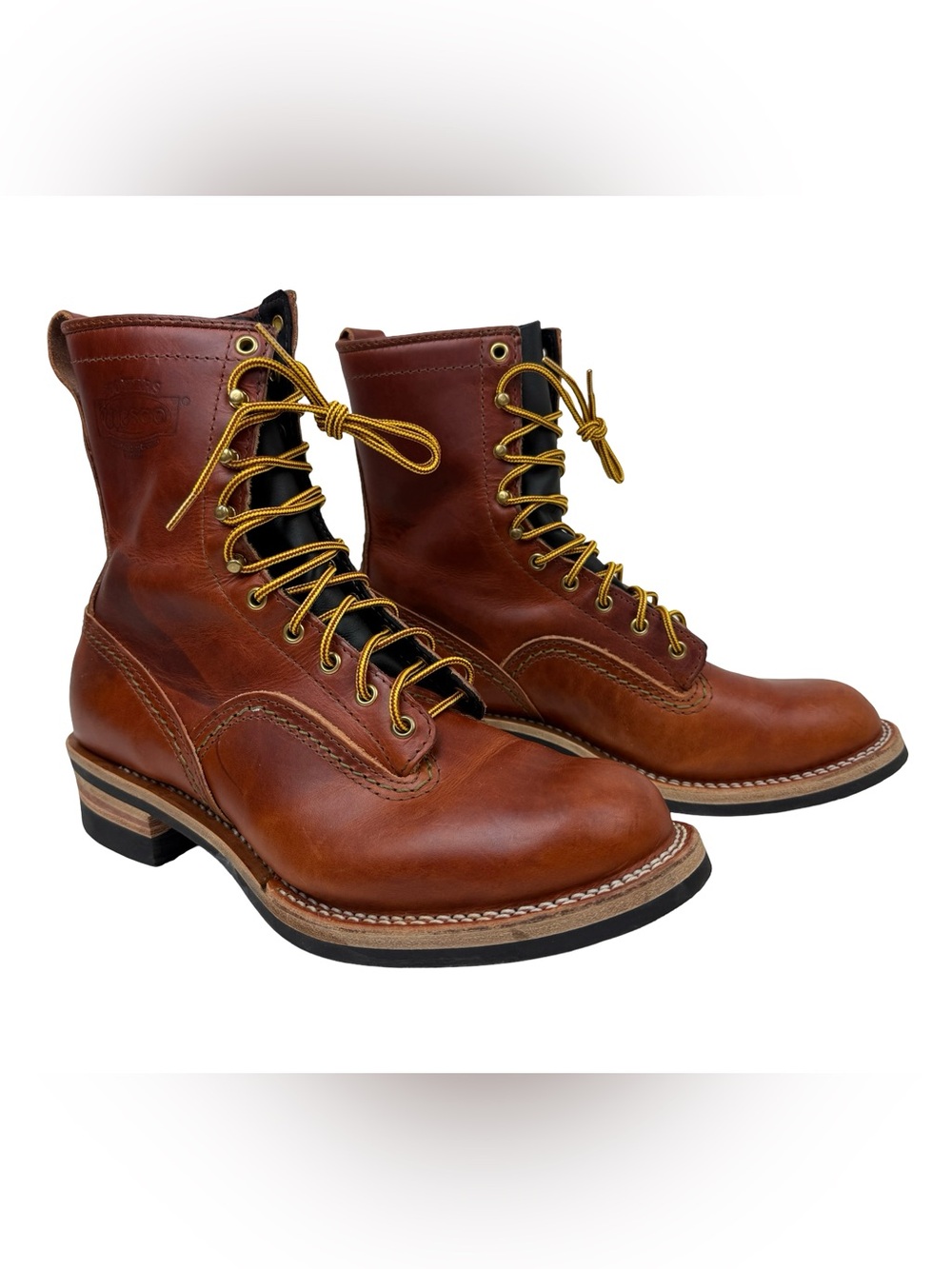 Wesco 100 Years Jobmaster Men's 12 D Brown Oiled Leather Boots USA Mint
